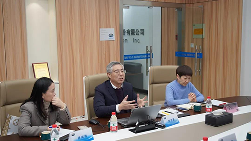 人生就是博生物医药创始人&CEO陈春麟博士，药效部执行主任董文心博士，公司事务部总监周南梅等